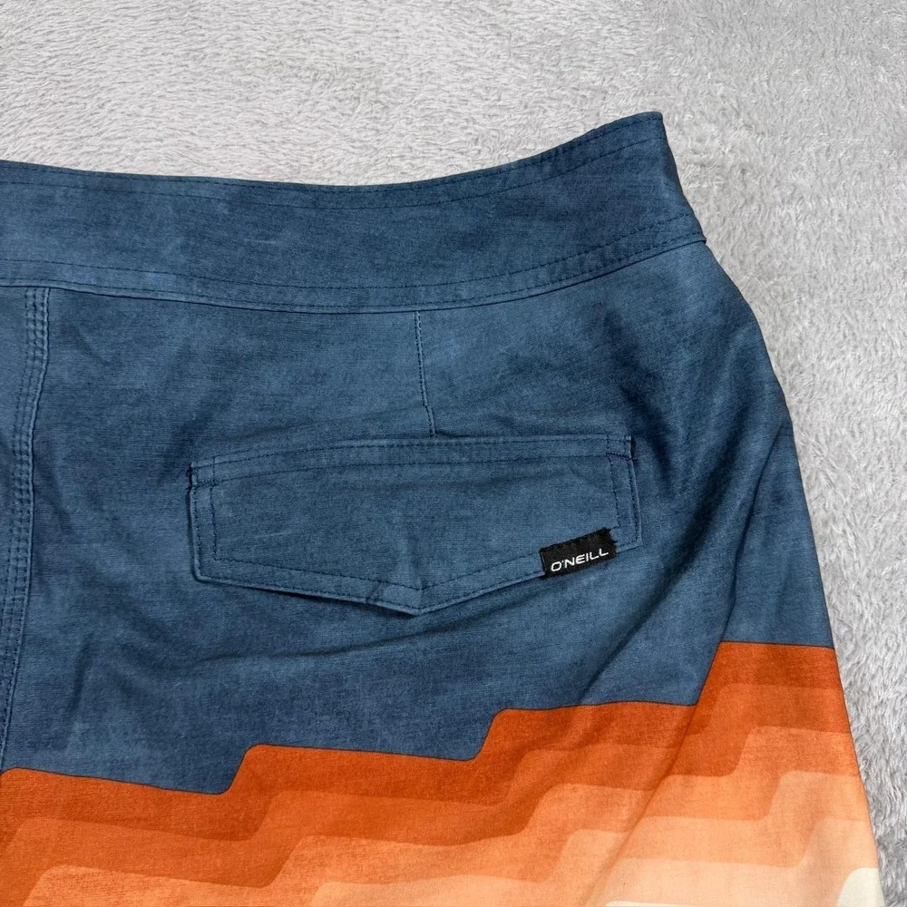 O'Neill‎ Hyperfreak Board Shorts Mens 33 Multicolor Surf Swim Stretch Vacation